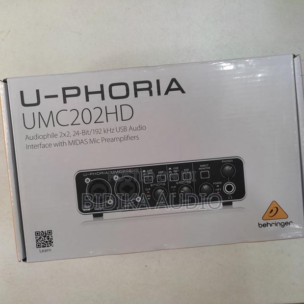 U-Phoria Umc202hd Behringer Soundcard - thumbnail 3