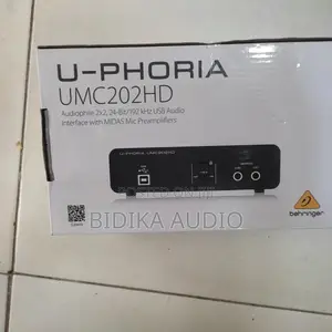 U-Phoria Umc202hd Behringer Soundcard