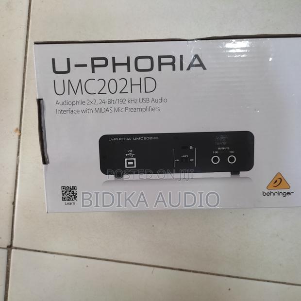 U-Phoria Umc202hd Behringer Soundcard - thumbnail 4