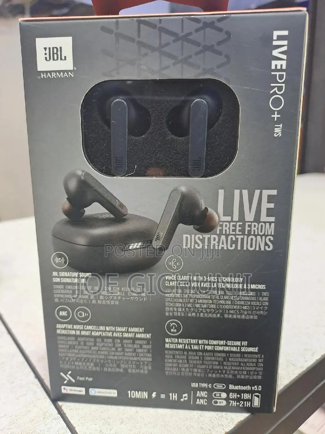 JBL Live PRO+ TWS True Wireless in-Ear Noise Cancelling Buds
