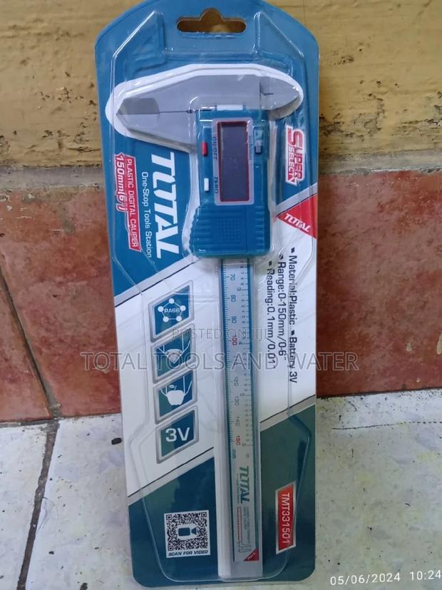 Total Original Digital Display Vernier Caliper 0-150mm Range - main view