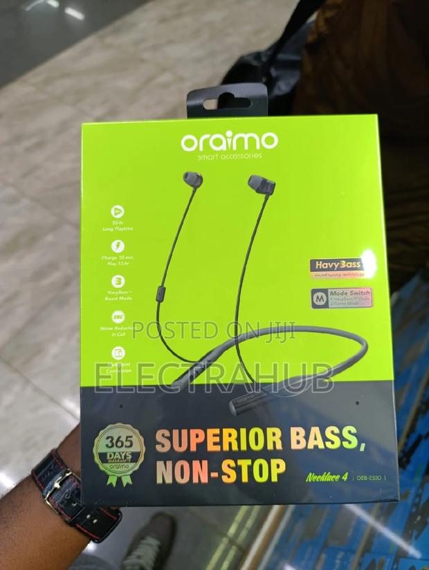 Oraimo Superior Bass Wireless Necklace 4 - main view