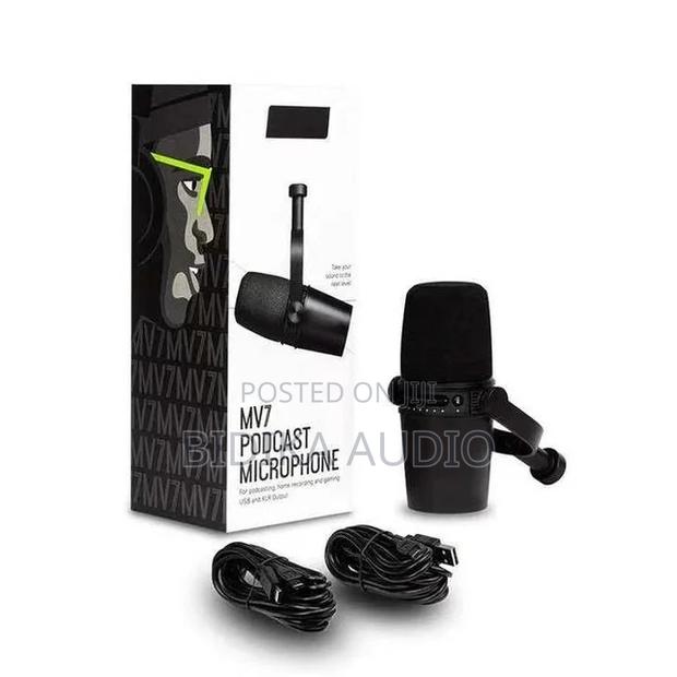 Shure Mv7 Podcast Microphone - main view