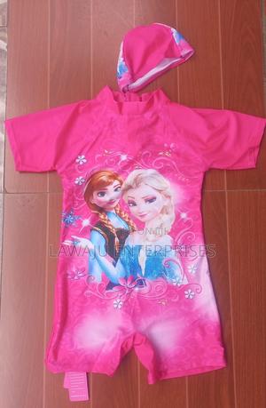 Frozen Ladies Swimming Costume With Cap 3XL - thumbnail 2
