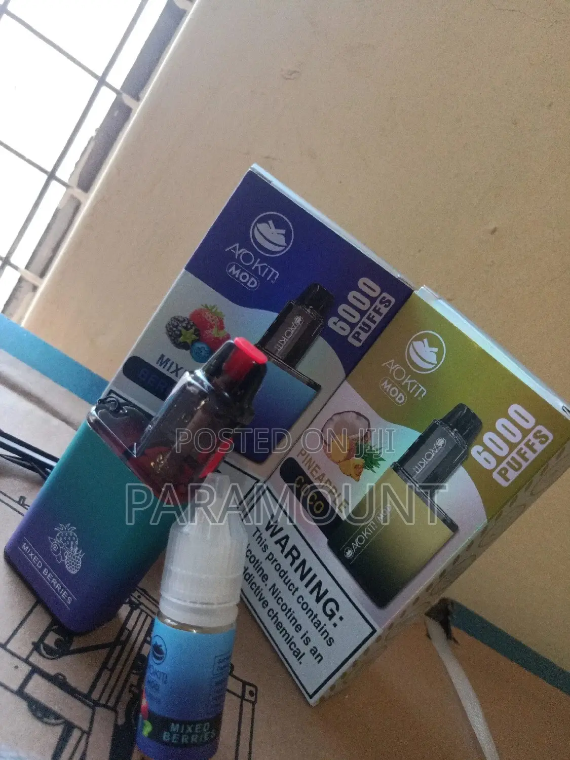 Refillable With Free E-Juice.