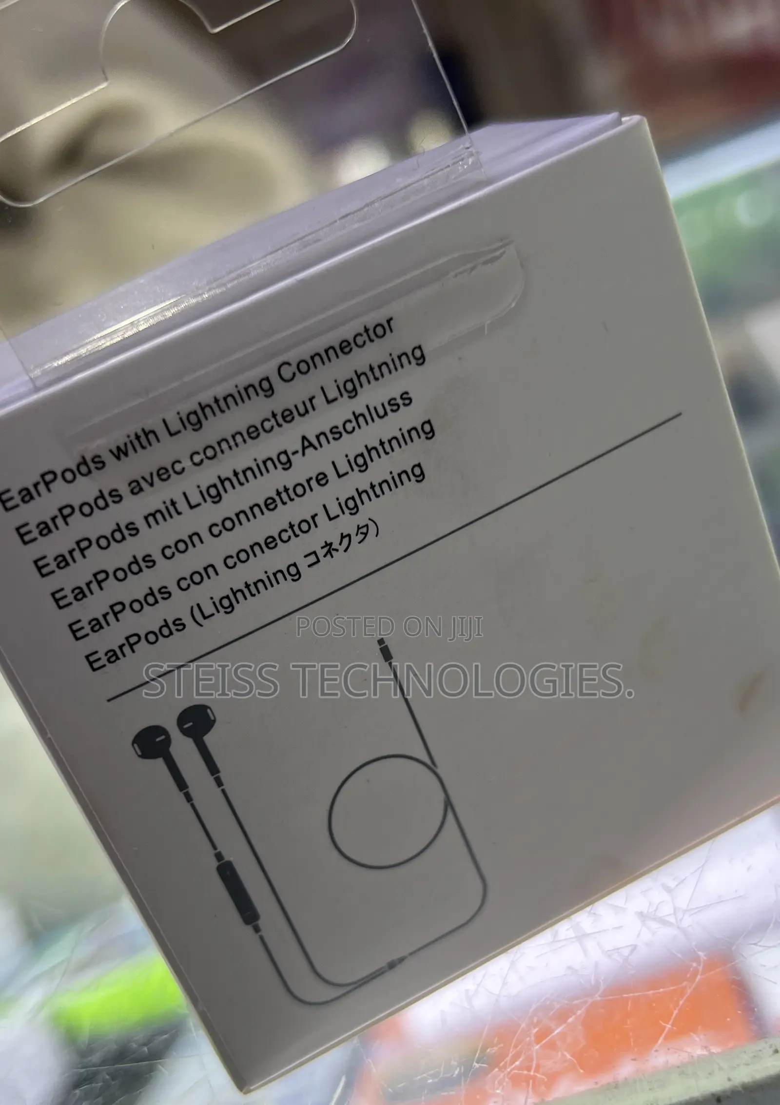 iPhone Lightning Wired Earphones.