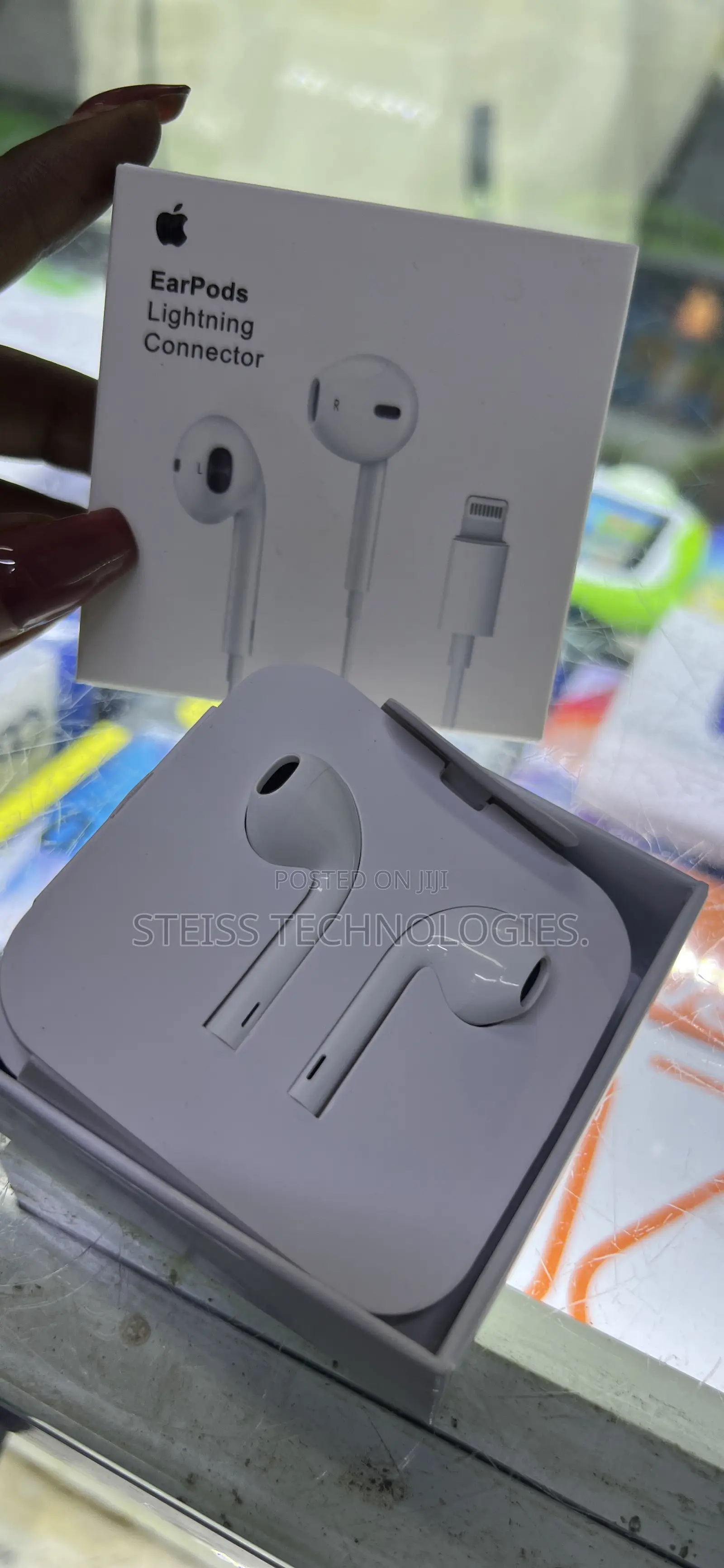 iPhone Lightning Wired Earphones.