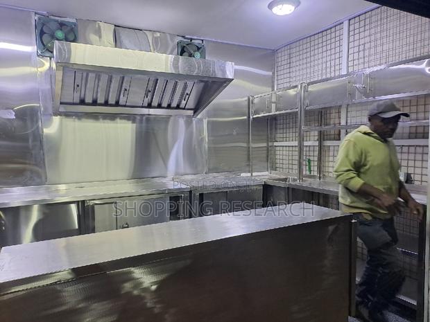 Stainless Steel Kitchen Equipments and Wall Cladding