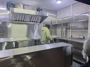 Stainless Steel Kitchen Equipments and Wall Cladding