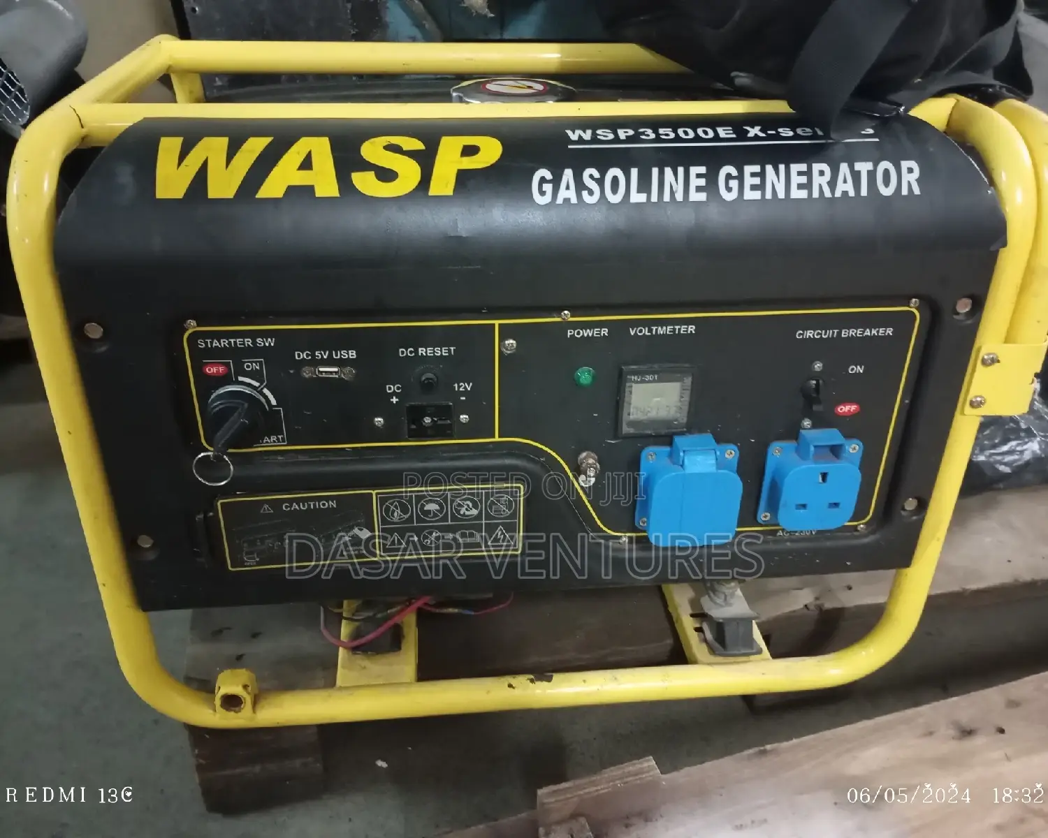 Generator Hire 3kva Wasp