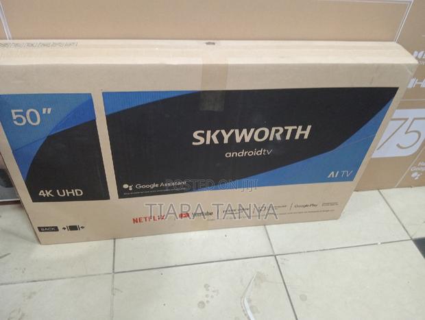 Skyworth 50 Inch Smart Android Frameless Tv - main view