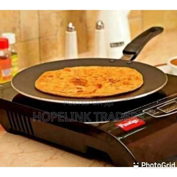 Non-Stick Flat Chapati Pan - Black - main view