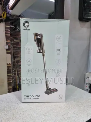 Green Lion Turbo Pro Vacuum Cleaner - Black