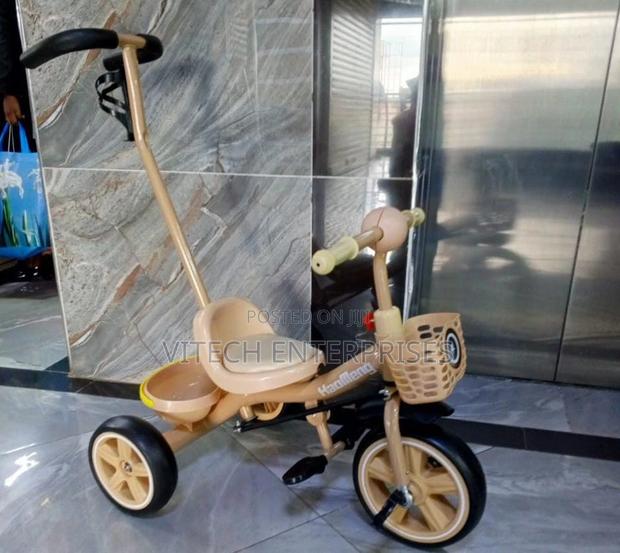 Tricycle With Pushing Handle - main view