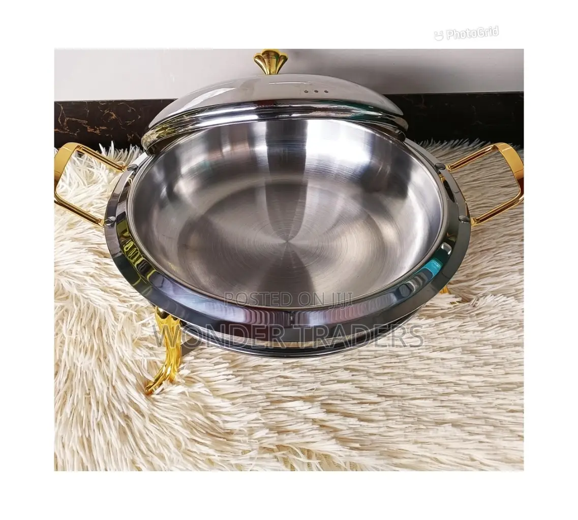 Round Stainless Cheffing Dishes*