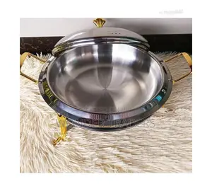 Round Stainless Cheffing Dishes*