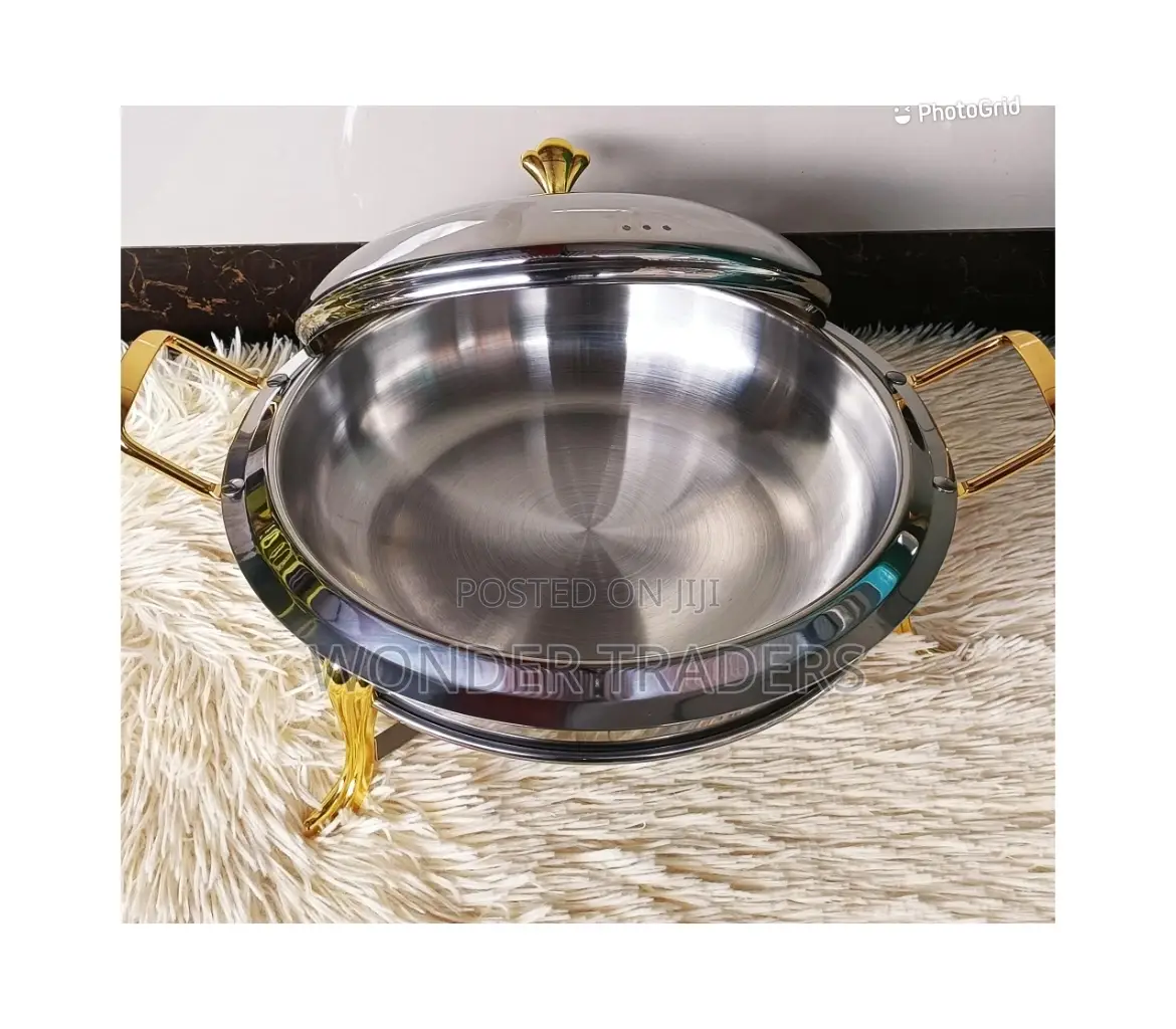 Round Stainless Cheffing Dishes