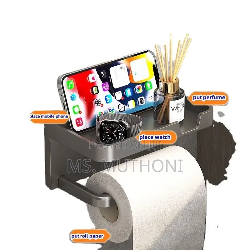 Aluminium Toilet Paper Holder