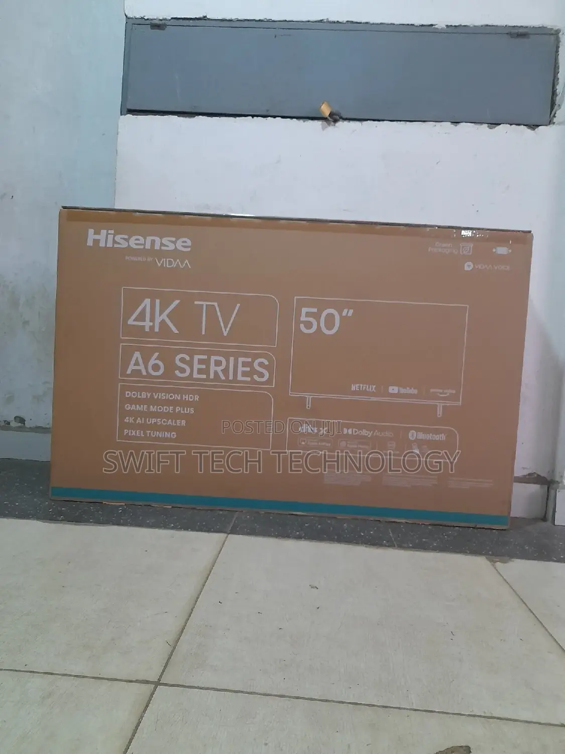 Hisense 50 Vidaa 50 Inches Frameless Smart Vidaa A6series