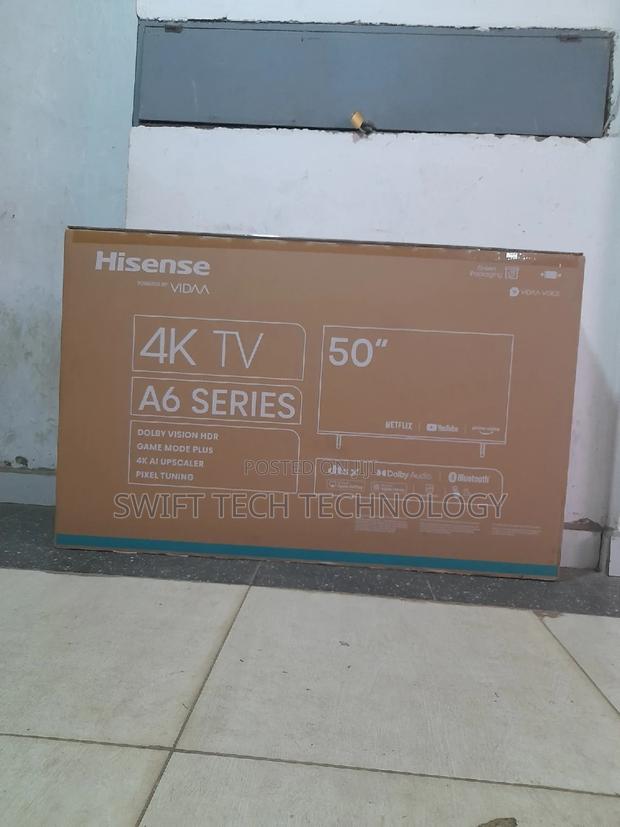 Hisense 50 Vidaa 50 Inches Frameless Smart Vidaa A6series - thumbnail 3