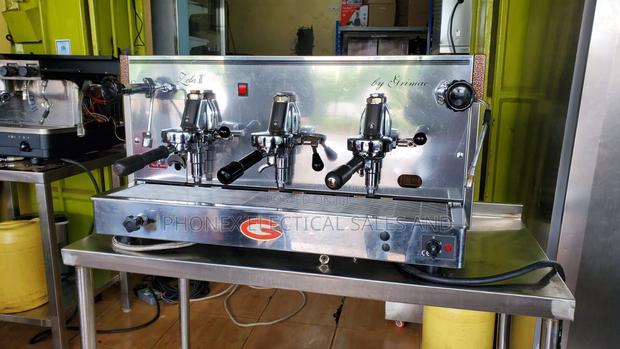 Manual Three Group Coffee Machine - main view