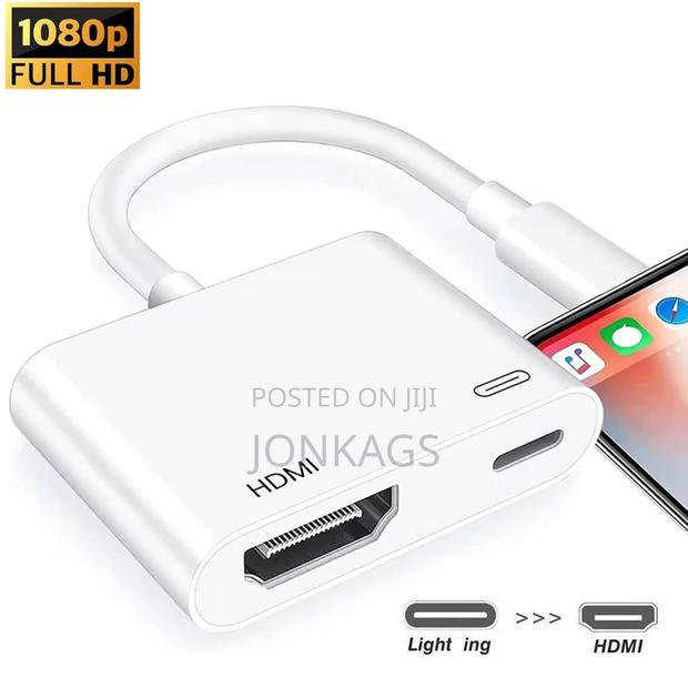Apple Lighting to Hdmi + Apple Lighting Port Adapter - thumbnail 2
