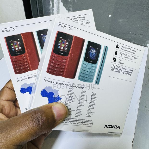 New Nokia 105 4G Black - thumbnail 2