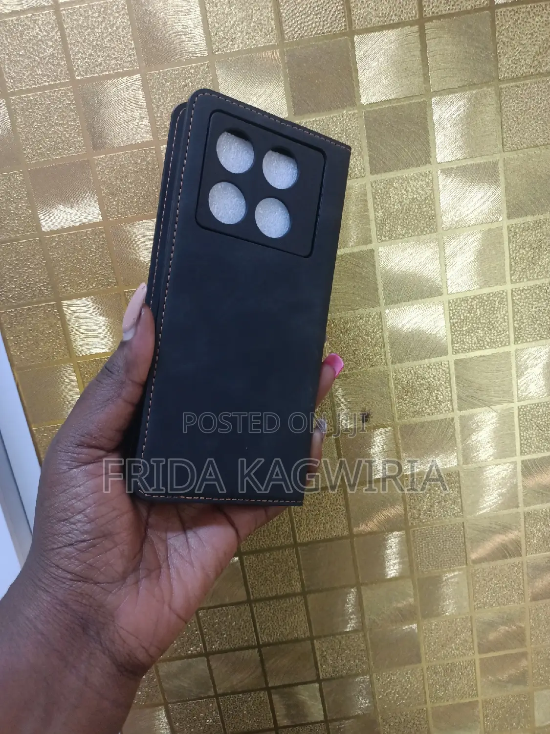 Infinix Note 40 Pro 4G Leather Back Cover