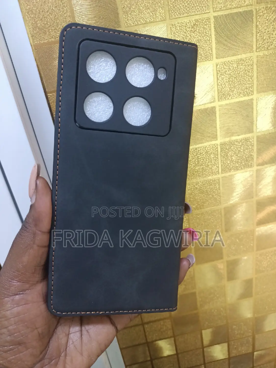 Infinix Note 40 Pro 5G Leather Flip Cover