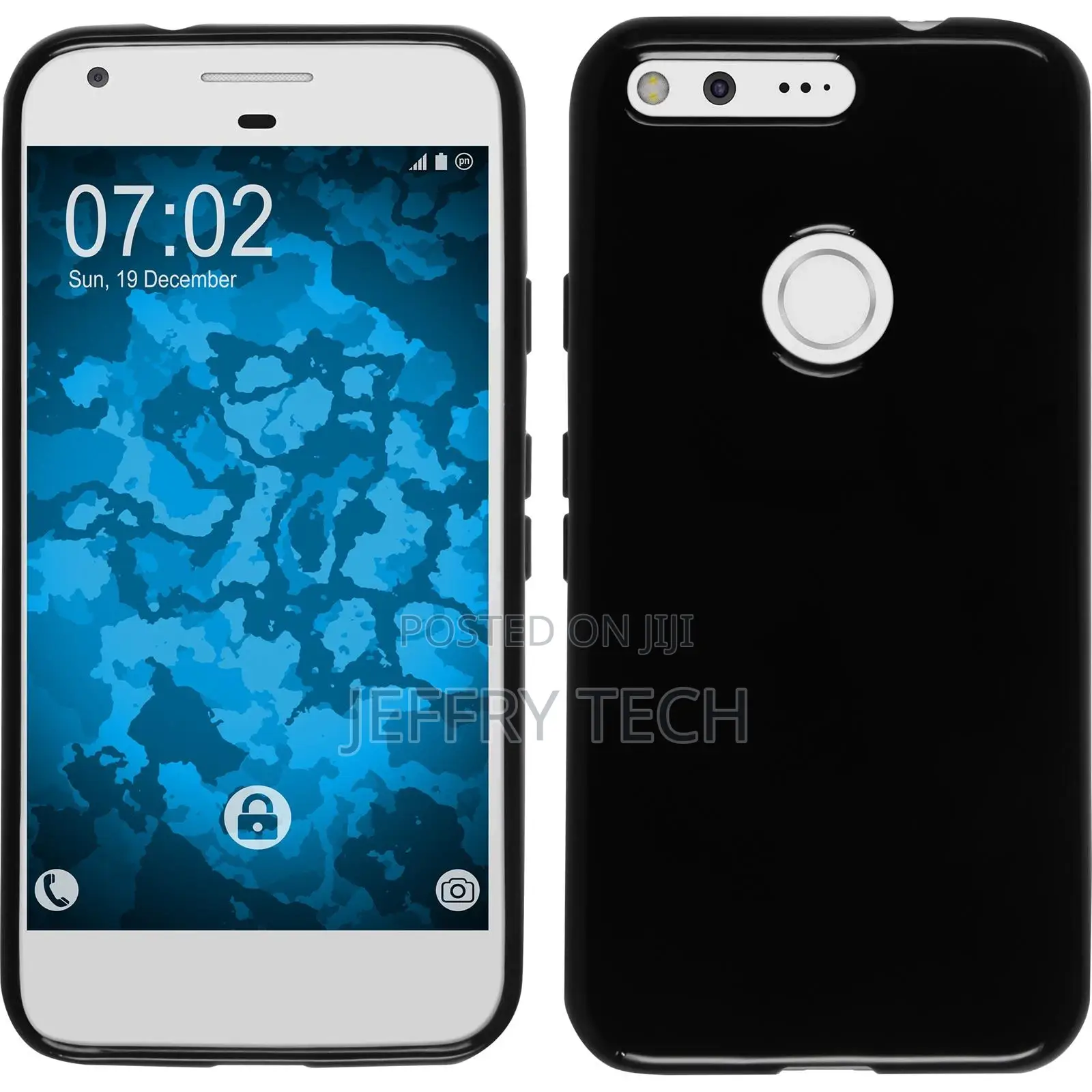 Silicone Case for Google Pixel XL Transparent