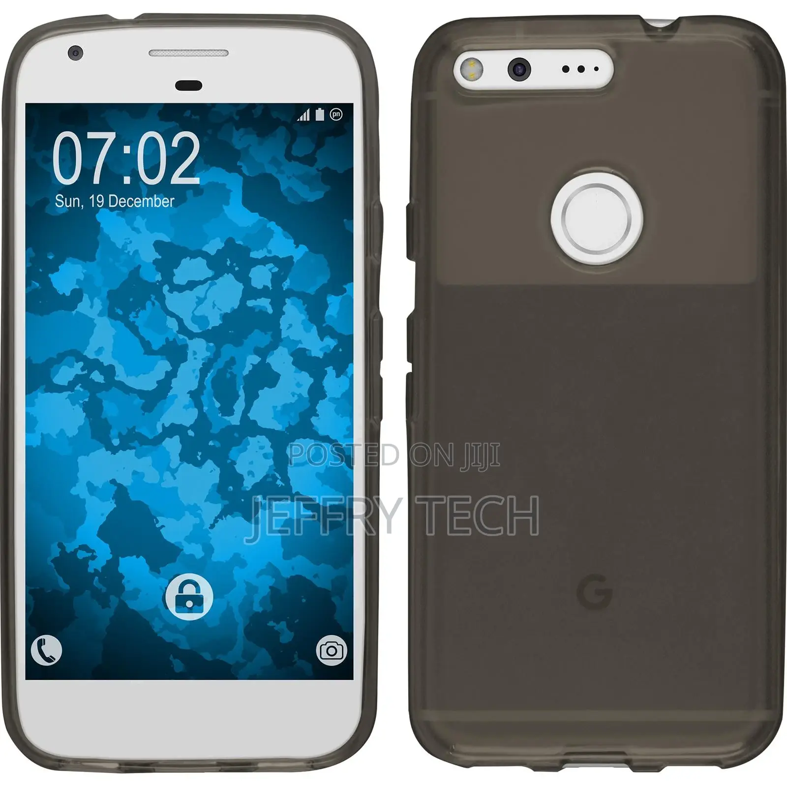 Silicone Case for Google Pixel XL Transparent