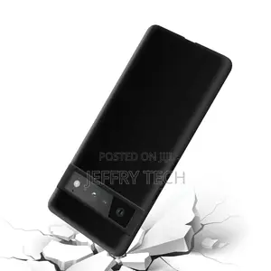 Slim Fit Black Case for Google Pixel 6 Pro Shockproof Gel Ru