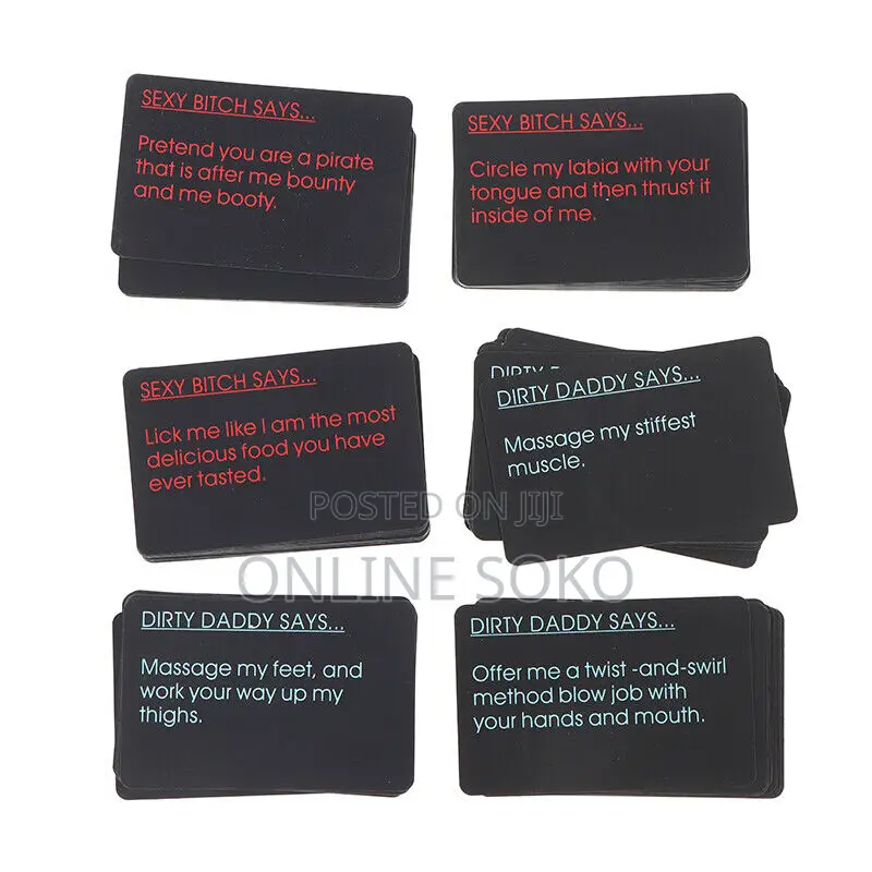 Bedroom Bed Room Commands Sex Adult Card Game