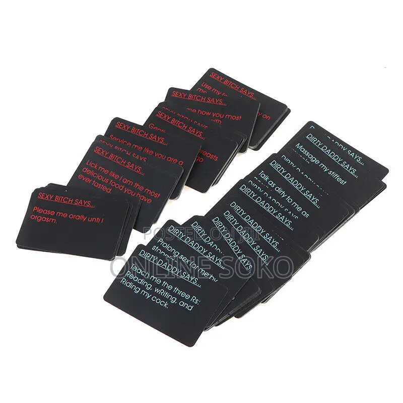 Bedroom Bed Room Commands Sex Adult Card Game