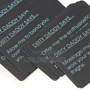 Bedroom Bed Room Commands Sex Adult Card Game