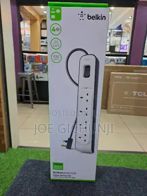 Belkin 4-Outlet Surge Protection Strip With 2M Power Cord