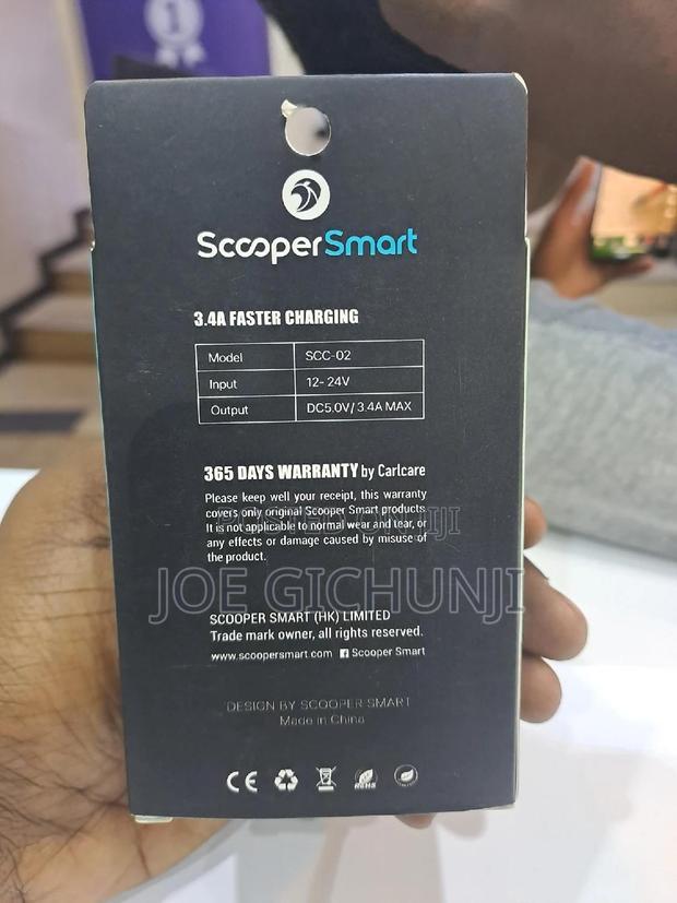 Scooper Smart SCC-02 2 USB Car Charger - thumbnail 2