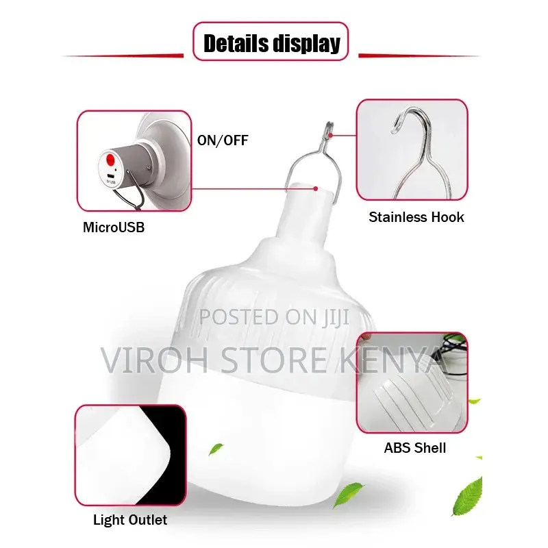 Rechargeable Bulb 40 Watts Emergency Lamp