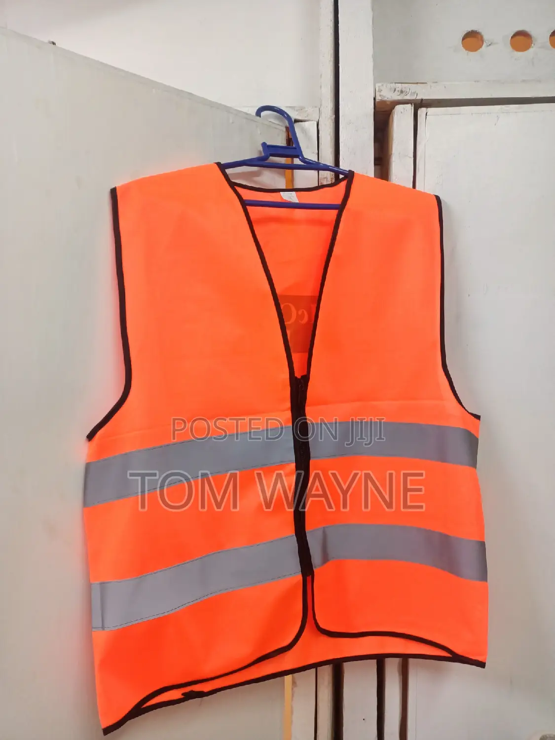 Branded Reflector Jackets Orange Color
