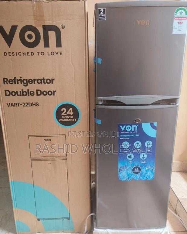Von Vart-22dhd Double Door Fridge - main view