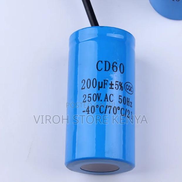 CD60 Motor Capacitor - main view