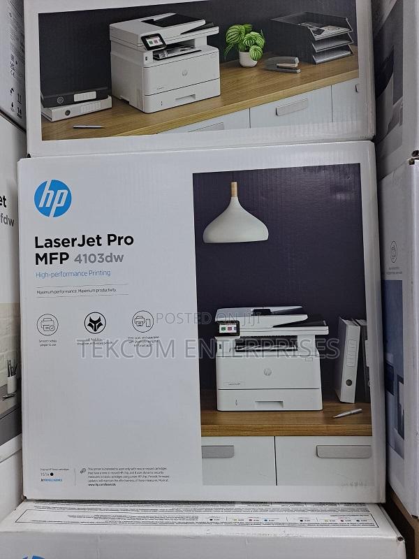 Hp MFP 4103dw~Hp Laserjet Pro MFP 4103dw - main view