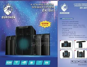 Euroken 4.1ch Multimedia Speaker System Ek-841