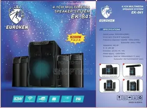 Euroken 4.1ch Multimedia Speaker System Ek-841