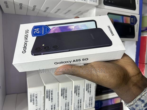 New Samsung Galaxy A55 256 GB Black - thumbnail 3