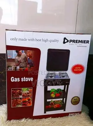 Brand New Premier Cooker 4 Burner + Shelves