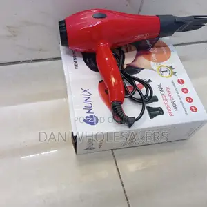 Nunix New Blow Dry Hair Dryer - Red - HD01