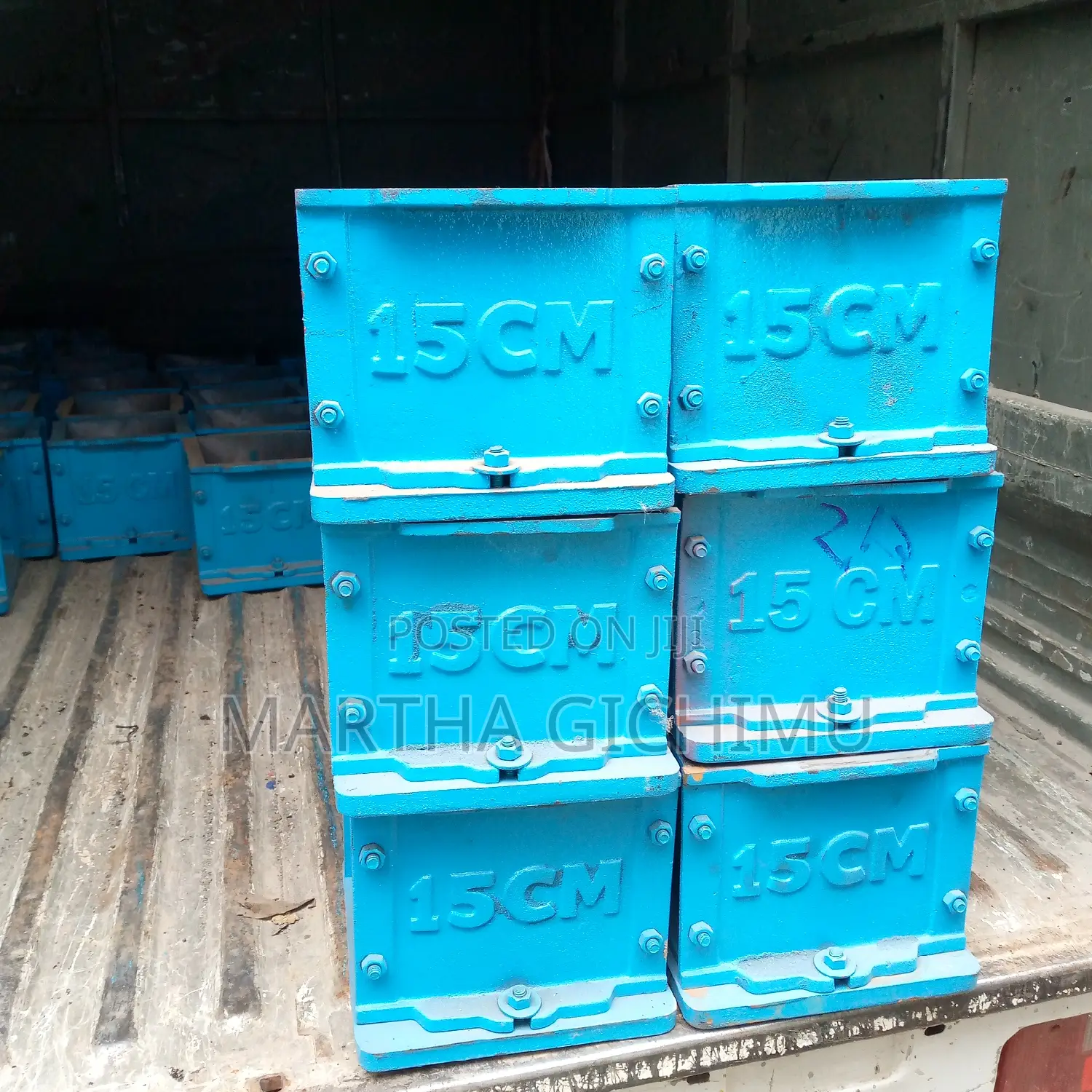 Concrete Cast Iron Test Cube Mould. Concrete