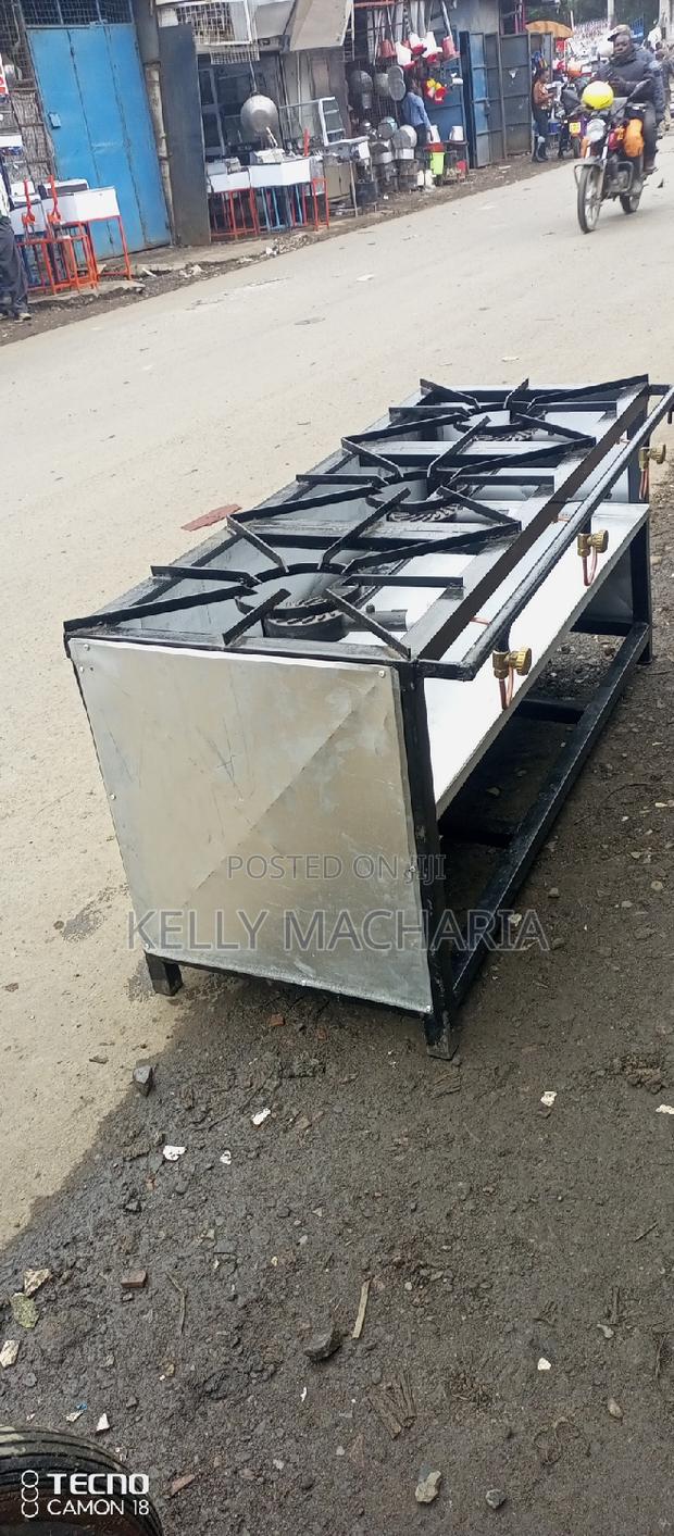 Closed Three Burner Gas Grill Jikos - thumbnail 5