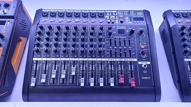 RAM 802D 8 Channel Powered Mixer